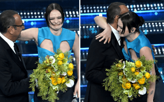 Sanremo 2025, Francesca Michielin canta e scoppia in lacrime
