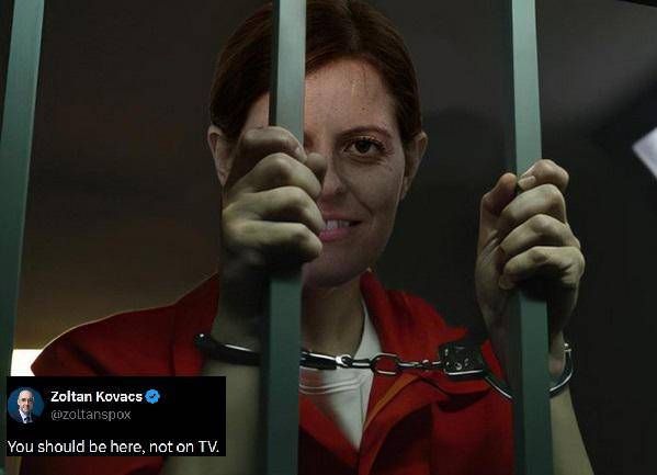 Ilaria Salis e il fotomontaggio del portavoce di Orban: guarda