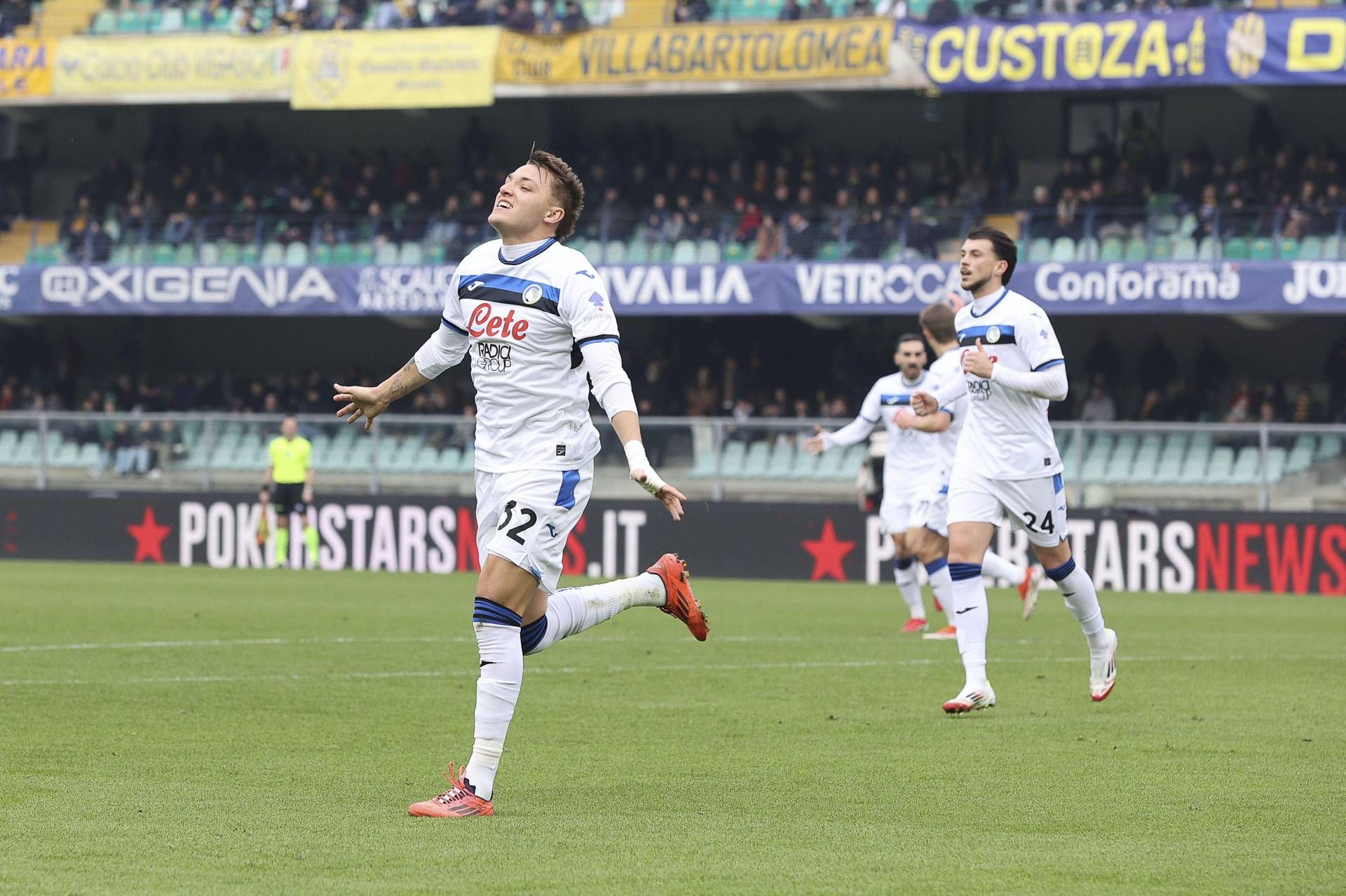 Verona-Atalanta 0-5, il poker di Retegui: la partita