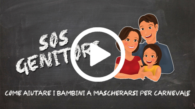 ‘Sos Genitori’ – Come aiutare i bambini a mascherarsi per Carnevale