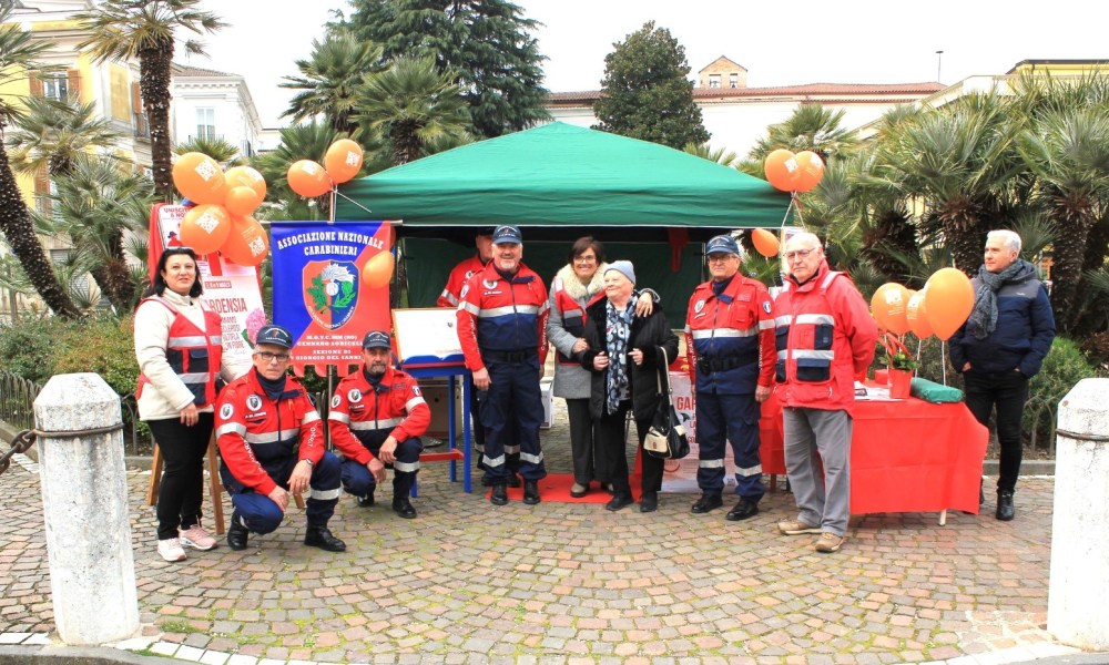 A San Giorgio del Sannio AISM e Associazione Carabinieri in prima linea per la ricerca – NTR24.TV