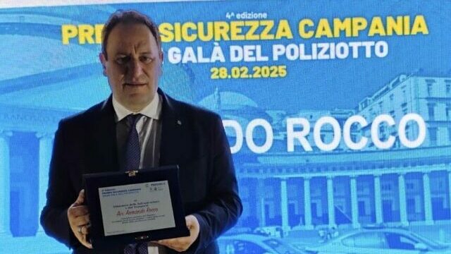 L’avvocato sannita Armando Rocco ha ricevuto il premio Sicurezza Stradale Campania – NTR24.TV