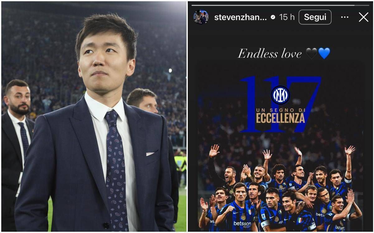 Zhang, nostalgia Inter? Il messaggio: “Amore senza fine”