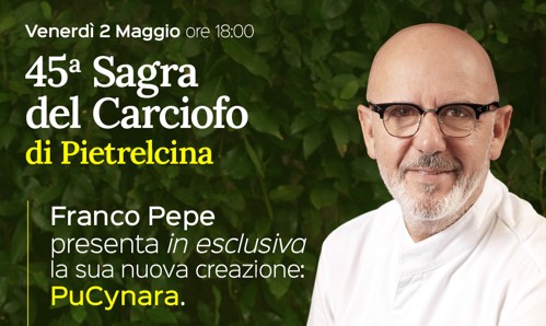 Franco Pepe presenta in esclusiva la sua nuova pizza “Pucynara” alla Sagra del Carciofo di Pietrelcina – NTR24.TV