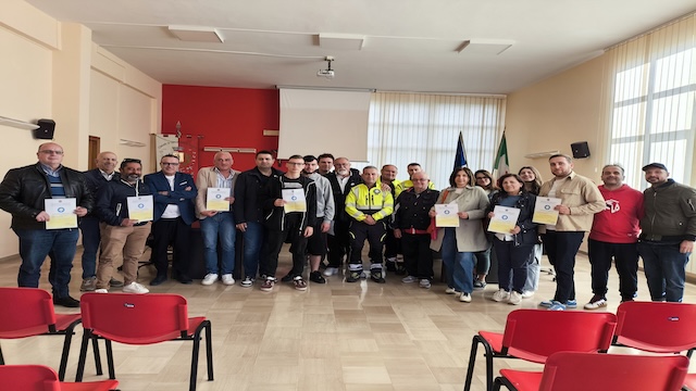 San Leucio del Sannio, concluso il corso base “Cultura di Protezione Civile”: consegnati gli attestati a 25 nuovi volontari – NTR24.TV