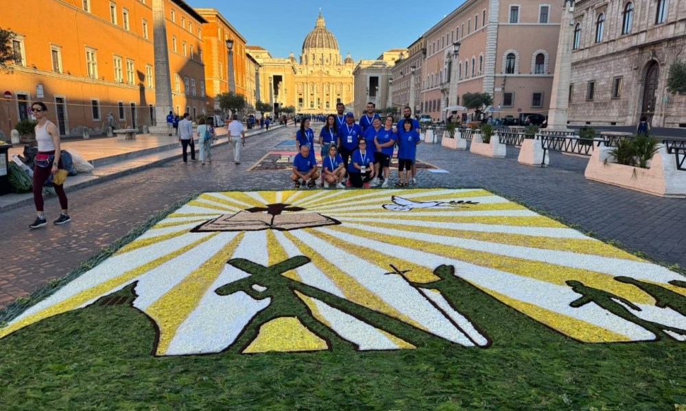 Cusano Mutri alla storica Infiorata di Roma con l’opera “In cammino verso la Speranza” – NTR24.TV