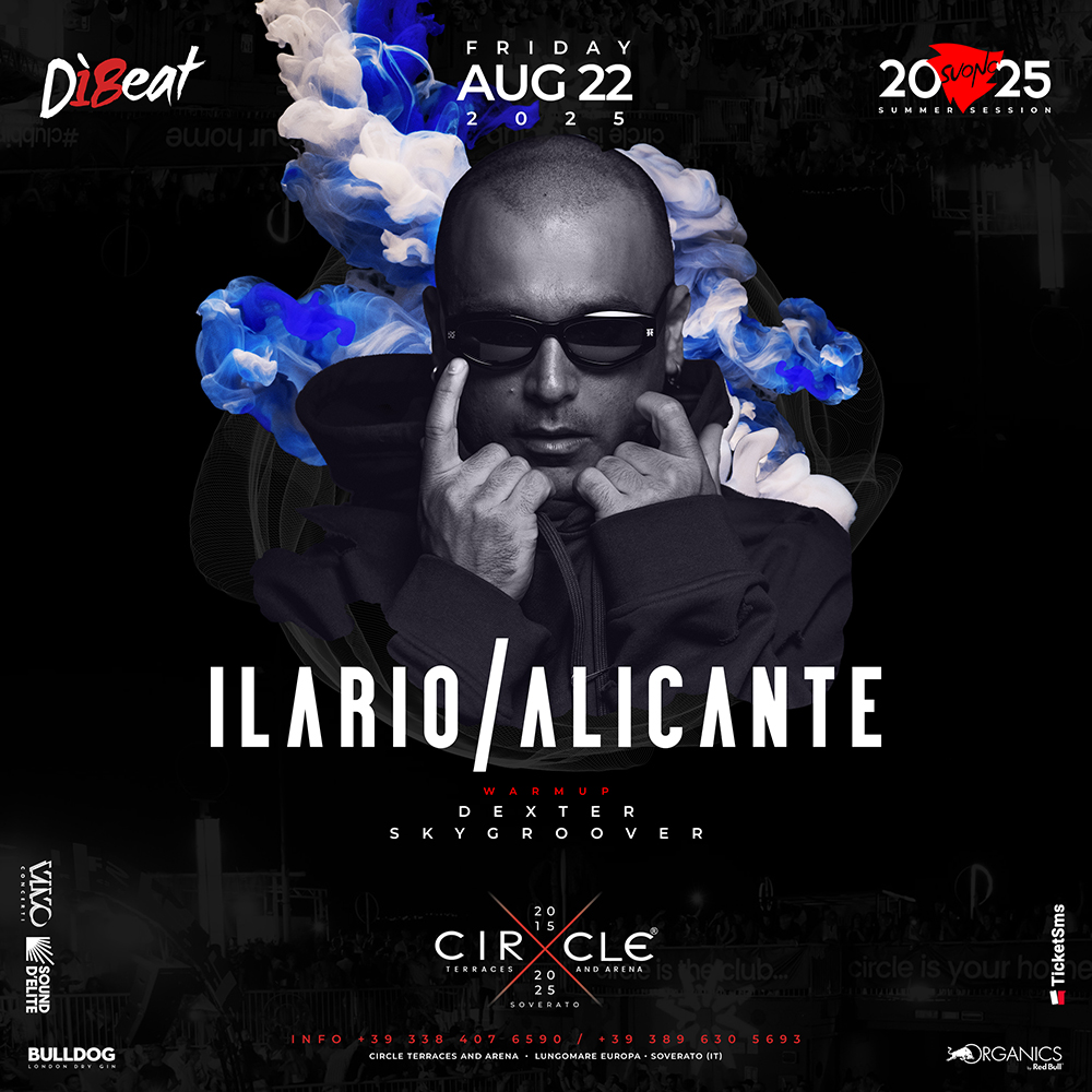 Ilario Alicante torna al Circle Club di Soverato: il grande rito del Festival DiBeat – SUONO