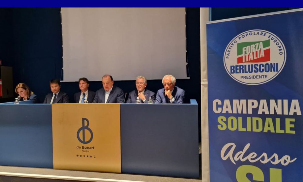 Forza Italia, a fine settembre la Festa Nazionale a Telese: sarà anche presentato il candidato presidente del centrodestra in Campania – NTR24.TV
