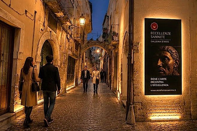 un progetto illuminotecnico per Vico Noce
