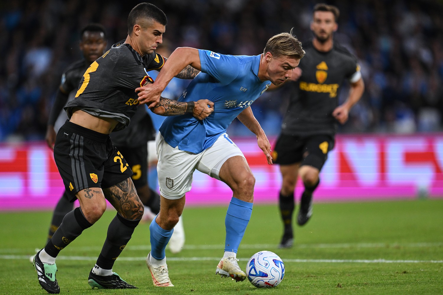 Napoli e Roma sono nella top 5 della Serie A