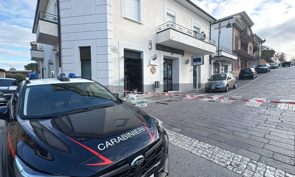 Ancora un doppio assalto ai bancomat: nella notte colpo alle poste e alla banca di San Leucio del Sannio – NTR24.TV