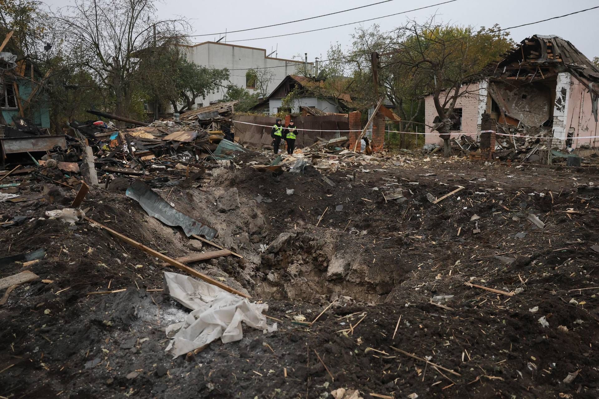 nuove ondate di missili balistici contro Kiev