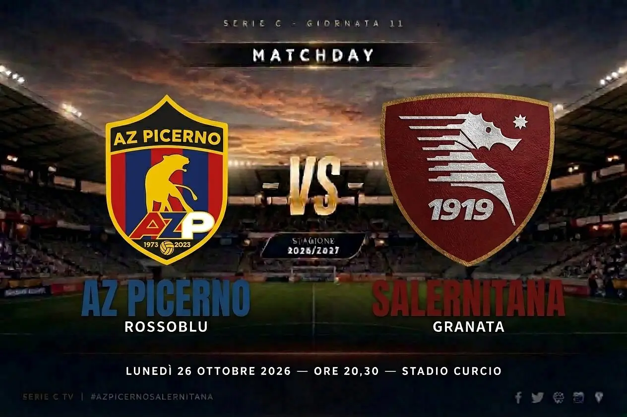 Az Picerno – Salernitana 3-0, la cronaca