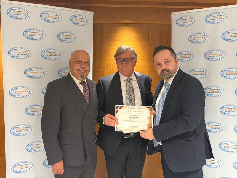 “ECCELLENZE 2026”, PREMIATO ALLA CAMERA  ANCHE  IL PRESIDENTE DI CASERTASERA ANGELO MILO