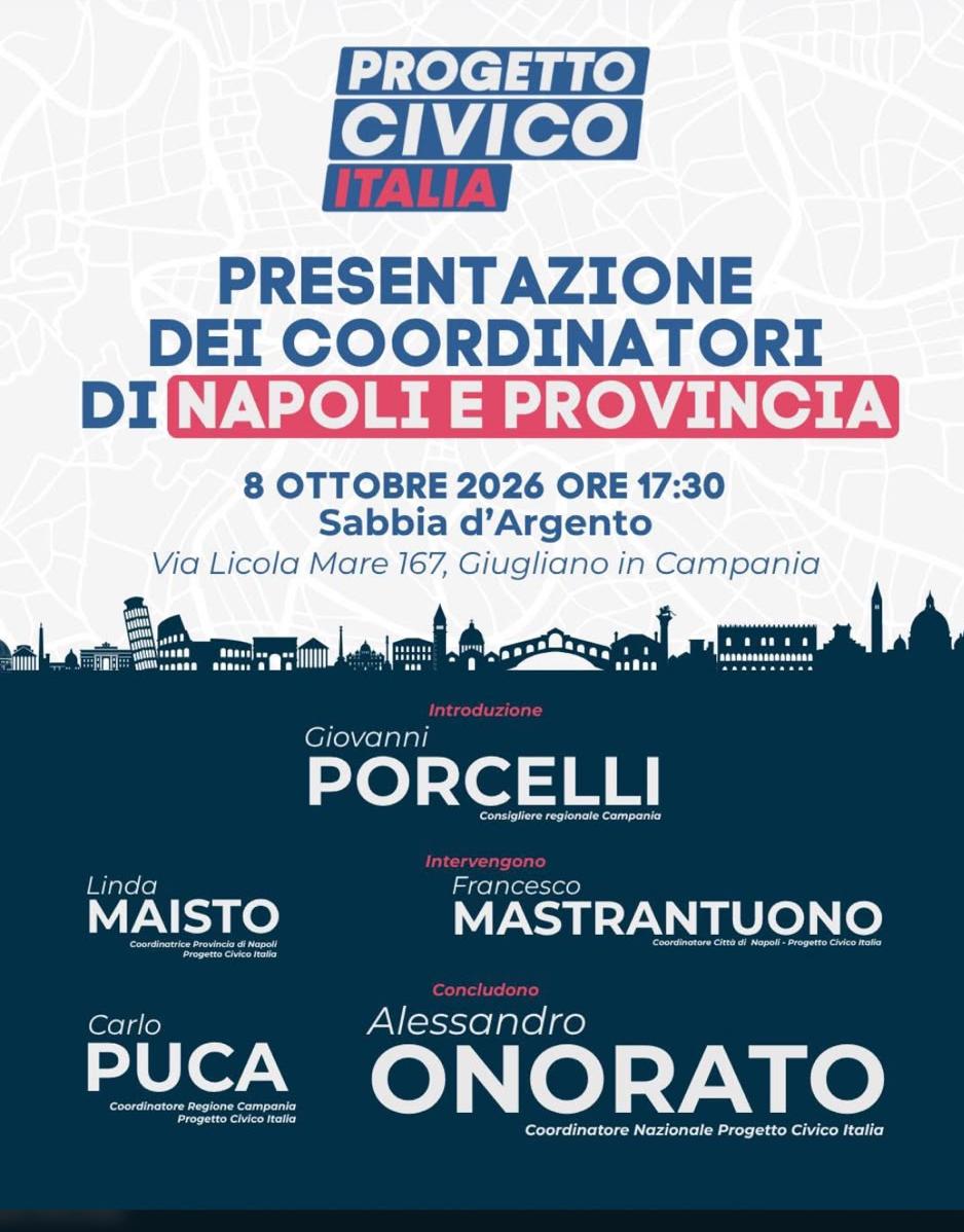 Regione Campania. Porcelli guarda al nuovo progetto civico di Onorato